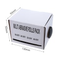 Miniatyrbild 2 av 5: Set med 4 sandpappersrullar med infällbar smärgelpappersdispenser f