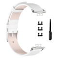 Miniatyrbilde 1 av 4: Mote Pure Manual Belt Erstatningsurrem Klokkerem Håndleddsrem For Huawei Watch Fit，HVIT