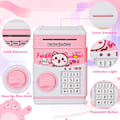 Miniatyrbillede 2 af 5: Automatisk elektronisk børnekasserer - Med adgangskode - Pink
