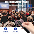 Miniatyrbilde 4 av 5: (1 stk) Presentasjonsklikker, trådløs presentasjonsfjernkontroll med Re