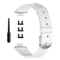 Miniatyrbilde 2 av 4: Mote Pure Manual Belt Erstatningsurrem Klokkerem Håndleddsrem For Huawei Watch Fit，HVIT