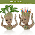 Miniatyrbild 2 av 5: Baby Groot Blomkruka, Cartoon Baby Groot Blomkruka med Dränering