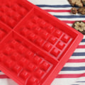 Miniatyrbilde 2 av 5: Vaffelform i ovnen / Silikon Bakeform - Lag Vafler i
