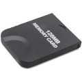 Miniatyrbillede 3 af 5: 128MB sort hukommelseskort kompatibelt med Wii Gamecube