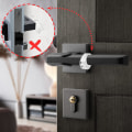 Miniatyrbilde 3 av 5: Dørstoppere 10 stk PVC Dørhåndtak Stopper Dørbuffer Silikon