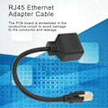 Pikkukuva 2 / 5: RJ45-jakaja, 1-2 RJ45-verkkoportista Ethernet-sovittimeen