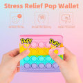 Miniatyrbillede 4 af 5: Pop Purse Tegnebog Taske Til Piger Kvinder Fidget Pops Poppet It Cute M