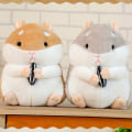 Miniatyrbilde 3 av 5: 23cm Brun Utstoppet Hamster Plysjleke Hamster Utstoppet Dukke Søt Ha