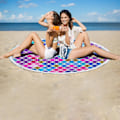 Miniatyrbild 3 av 4: Rund tryckt strandhandduk Mikrofiber Sjal Strandhandduk Strandmatta