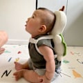 Miniatyrbillede 3 af 4: Baby Hovedbeskyttelse Blød Åndbar Baby Hovedstøttepude Bab