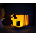 Miniatyrbilde 2 av 5: Figural Yellow Bee LED Mood Light - Sengesidebordslampe til skrivebord -