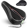 Miniatyrbillede 1 af 5: Cykelsadelbetræk, Memory Foam Cykelsadel Komfortbetræk 18 x 28c