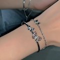 Miniatyrbilde 2 av 5: Dobbel armbånd Papillon
