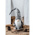 Pikkukuva 4 / 4: Loma-tonttu, käsintehty ruotsalainen Tomte, joulupukki-koriste tai