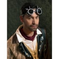 Miniatyrbilde 3 av 3: Cyberpunk-briller, Retro, Spacy, Steampunk, Thorns, Elastic, Carn