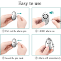 Miniatyrbild 5 av 5: Personlig säkerhetssiren - 3-pack 140dB säkerhetssiren för nödsituationer