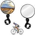 Miniatyrbillede 1 af 4: Cykel Bak Spejl 2 STK Universal Cykling Cykel Styr R
