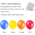 Pikkukuva 5 / 5: 35PCS Paper Fan Party Decorations Set - Pennant,Garland String,B