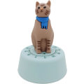 Miniatyrbillede 1 af 4: Mekanisk køkkentimer i form af en kat (brun)