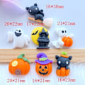 Miniatyrbilde 4 av 5: 10 stk Nye Søte Halloween Dyr Flat Back Resin Cabochons Scrapb