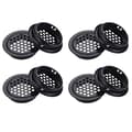 8 stk. Rund ventilationsgitter i mesh