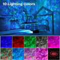 Miniatyrbillede 2 af 5: Stjernehimmel Projektor, Galaxy Projektor Lampe, Indbygget Bluetooth S