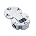 Miniatyrbillede 2 af 5: Pakke med 4 stk. 90 graders klapbeslag 30mm til låg møbelbeslag fold