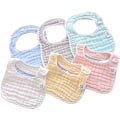 Miniatyrbillede 1 af 5: Bibs unisex-Baby Drool Bibs Lap-shoulder Drool Cloths Justerbar