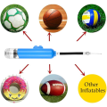 Miniatyrbilde 5 av 5: 2-nåls ballpumpe, Mini manuell luftpumpe, Bærbar toveis inflat
