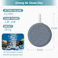 Miniatyrbillede 3 af 5: Akvarie 4 CM Luftsten Boble Disk Diffusor Frigivelsesværktøj til Luft
