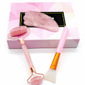 Pikkukuva 5 / 5: Jade Roller & Gua Sha -naamioharjasarja, 3 kpl, kasvorulla, rulla iho
