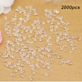 Miniatyrbillede 4 af 5: Stud Back 200 stk. Ørestikker Bag Blød Transparent Øre Sikkerhed Bac