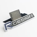Miniatyrbillede 1 af 4: Volvo R Design Blå Sølv Grill Emblem Xc60 V70