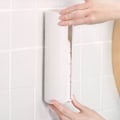 Miniatyrbillede 3 af 5: Bomuldsrondel Opbevaring, Vægmontering Bomuldsrondel Dispenser Med Woode