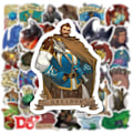 Miniatyrbillede 4 af 5: 50 stk. Dungeons & Dragons OL graffiti-klistermærker til bærbar computer, bil, tr