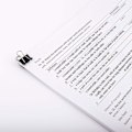 Miniatyrbillede 2 af 5: 12 sorte mapper | 15mm | Alsidig papirclipsholder | Arbejdsbog |