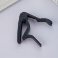 Miniatyrbild 4 av 4: Svart gitarrstämningsklämma - gitarr metallstämningsklämma CAPO folk ele