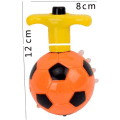 Miniatyrbilde 2 av 5: LED lysende blinkende snurrende topper blinkende musikk Gyro Toupie Gy