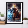 Miniatyrbilde 2 av 5: 30*40CM 5D Diamantmalerisett for voksne, Naruto Diamantmaling