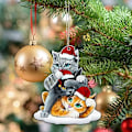 Miniatyrbillede 3 af 5: Sødt katte julepynt til Halloween - Sjovt katte julepynt