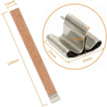 Miniatyrbilde 2 av 5: Tretre lysveke i tre med jernholder for DIY-lysfremstilling