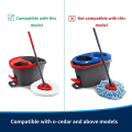 Miniatyrbillede 4 af 4: 1 stk. trekant spin moppehoved skive til vileda light spin moppe