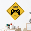 Miniatyrbillede 4 af 5: Gamer Zone Loading på arbejde Forstyr ikke Gamer på arbejde Dørstik