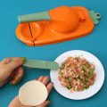Miniatyrbild 3 av 3: (Rosa) Two in One Dumpling Maker Kitchen Dumpling Making Tool Cak