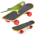 Miniatyrbild 1 av 3: Papegoja Pussel Scooter Slipning Klo Leksak Mini Skateboard Leksak Skridsko Leksak