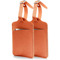 Miniatyrbillede 1 af 5: Bagageetiketter, 2 stk. bagageidentifikationsetiketter,