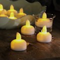 Miniatyrbillede 3 af 5: 12-delt induktionsflydende stearinlys, når det er i vand