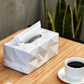 Miniatyrbillede 2 af 5: Servietbox Hvid