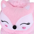 Miniatyrbillede 5 af 5: 1 stk Pink Lake Vintervarme Øreværn til børn Cute Fox Pattern Plus