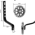 Miniatyrbilde 4 av 5: Hjelpehjul, Universal sykkelstabilisator sykkelstabilisatorhjul,